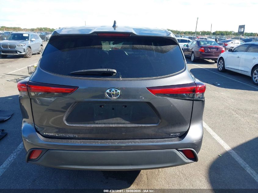 2021 Toyota Highlander L VIN: 5TDCZRBHXMS068819 Lot: 43410161