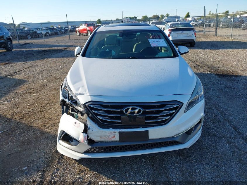2017 Hyundai Sonata Limited VIN: 5NPE34AF6HH495424 Lot: 43410213