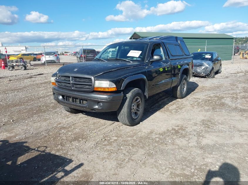 2002 Dodge Dakota VIN: 1B7GG16X12S702937 Lot: 43410215