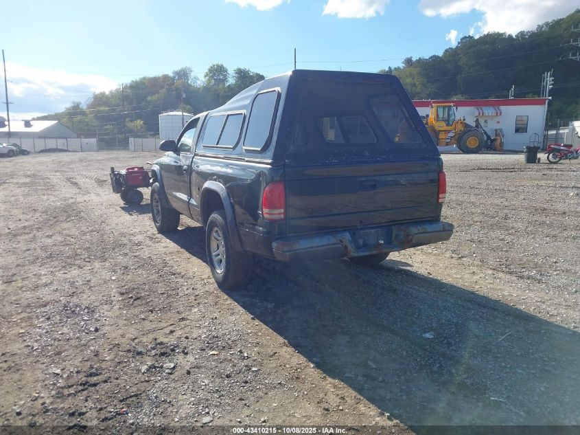 2002 Dodge Dakota VIN: 1B7GG16X12S702937 Lot: 43410215