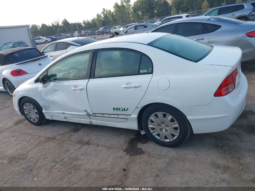 2007 Honda Civic Gx VIN: 1HGFA46517L000004 Lot: 43410224