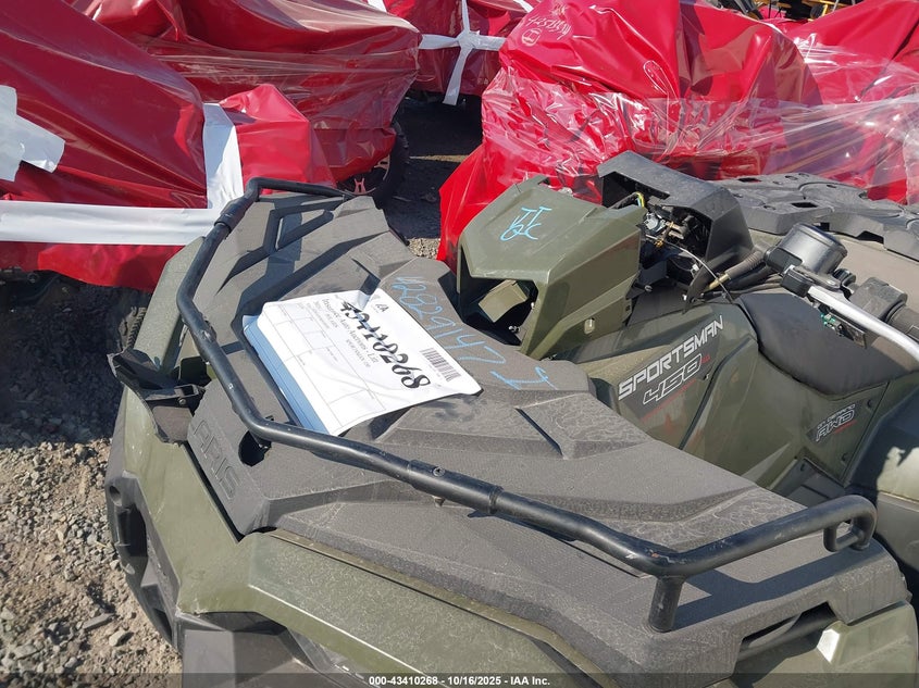 2024 Polaris Sportsman 450 VIN: 3NESEA509RN188581 Lot: 43410268