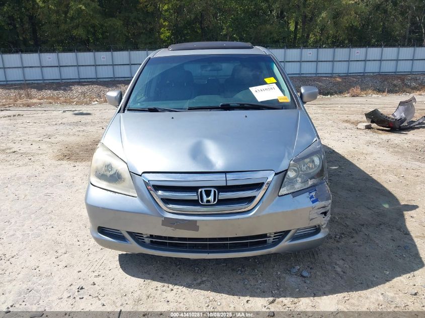 2006 Honda Odyssey Ex-L VIN: 5FNRL38766B118985 Lot: 43410281