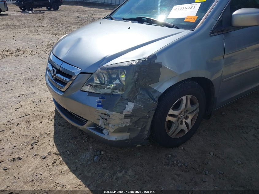 2006 Honda Odyssey Ex-L VIN: 5FNRL38766B118985 Lot: 43410281