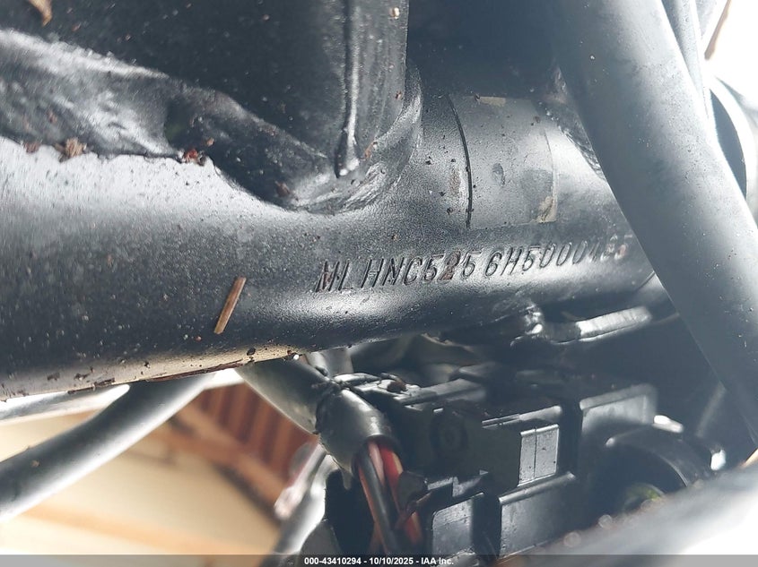 2017 Honda Cb300 Fa VIN: MLHNC5256H5000485 Lot: 43410294