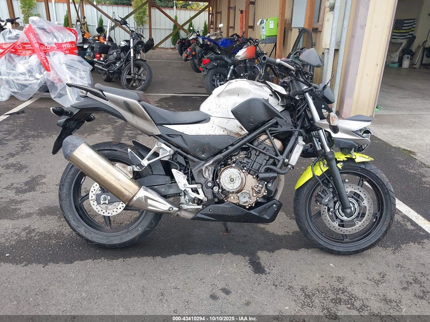 2017 Honda Cb300 Fa VIN: MLHNC5256H5000485 Lot: 43410294