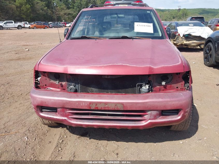 1998 Honda Passport Ex/Lx VIN: 4S6CK58W6W4420329 Lot: 43410300