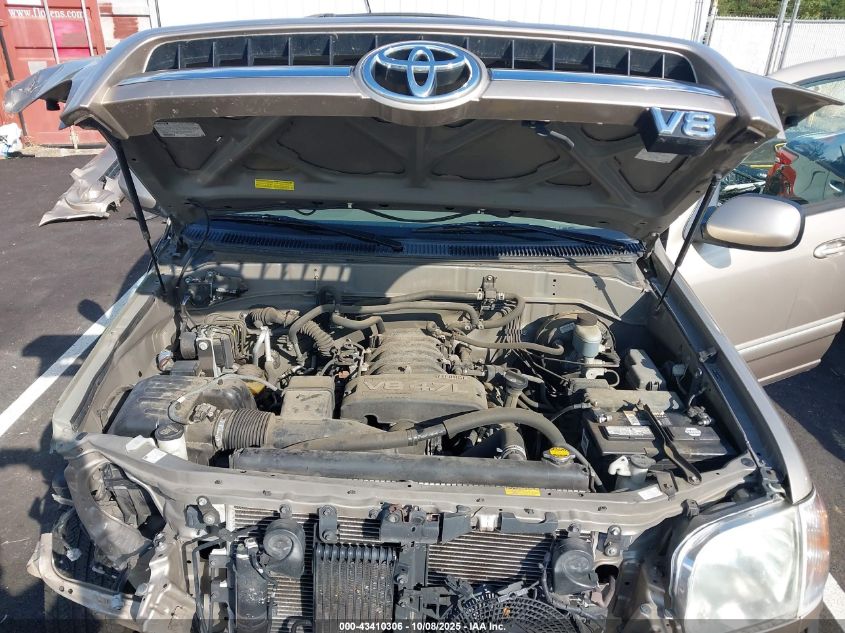 2006 Toyota Sequoia Limited V8 VIN: 5TDZT38A96S283310 Lot: 43410306