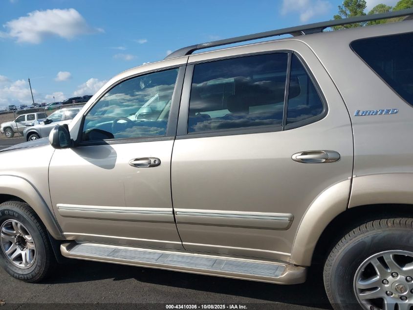 2006 Toyota Sequoia Limited V8 VIN: 5TDZT38A96S283310 Lot: 43410306