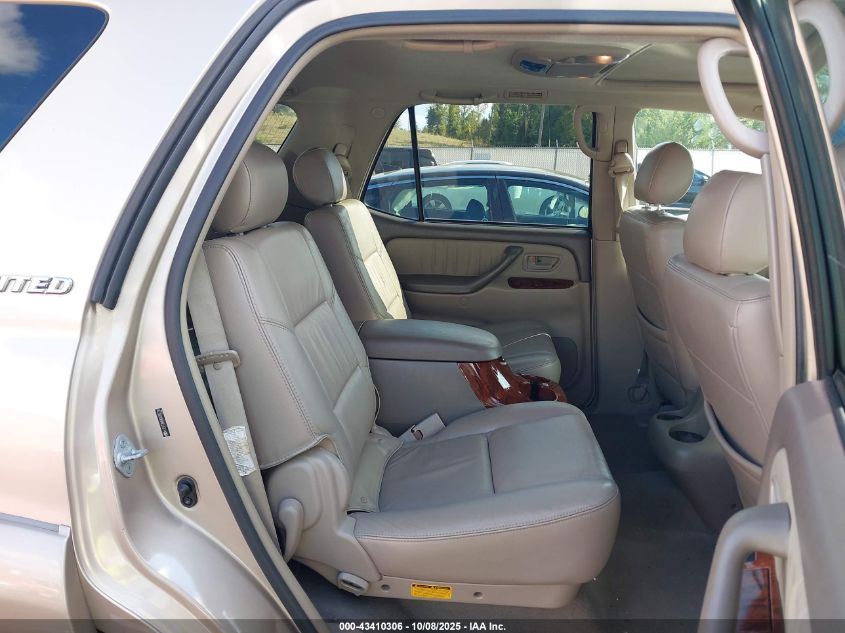 2006 Toyota Sequoia Limited V8 VIN: 5TDZT38A96S283310 Lot: 43410306