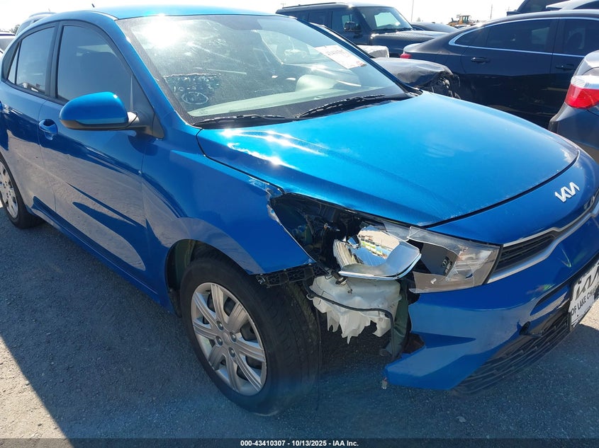 2022 Kia Rio S VIN: 3KPA24AD5NE507966 Lot: 43410307