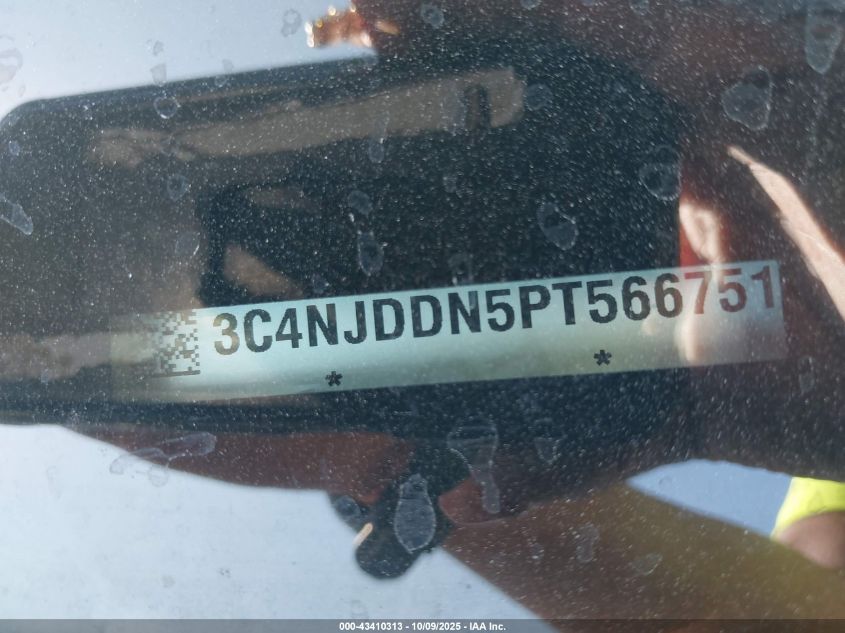 2023 Jeep Compass Trailhawk 4X4 VIN: 3C4NJDDN5PT566751 Lot: 43410313