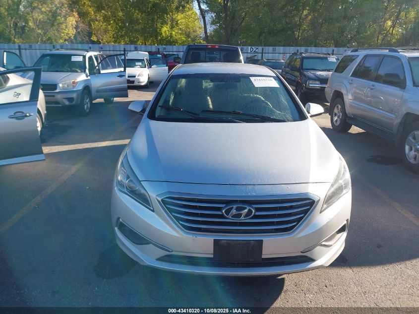 2017 Hyundai Sonata VIN: 5NPE24AF7HH441505 Lot: 43410320