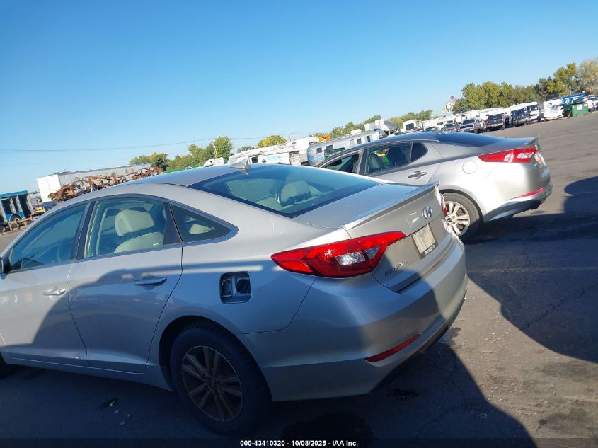 2017 Hyundai Sonata VIN: 5NPE24AF7HH441505 Lot: 43410320