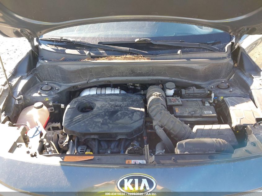 2021 Kia Seltos S Turbo VIN: KNDEUCA23M7195634 Lot: 43410334