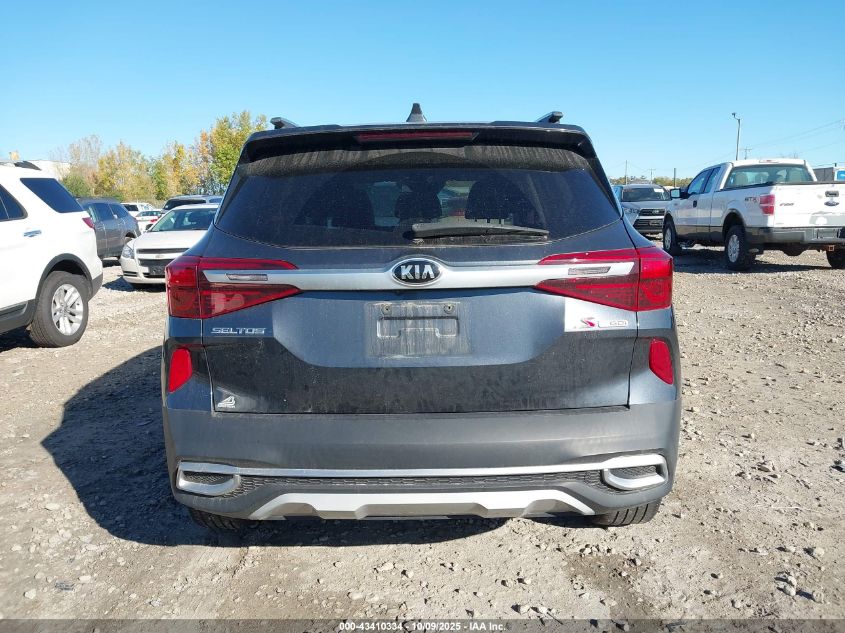 2021 Kia Seltos S Turbo VIN: KNDEUCA23M7195634 Lot: 43410334