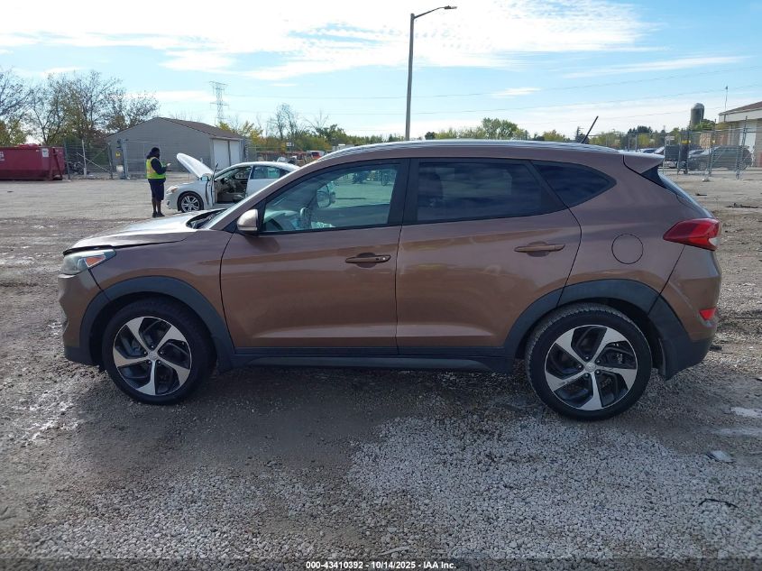 2016 Hyundai Tucson Sport VIN: KM8J33A2XGU157692 Lot: 43410392