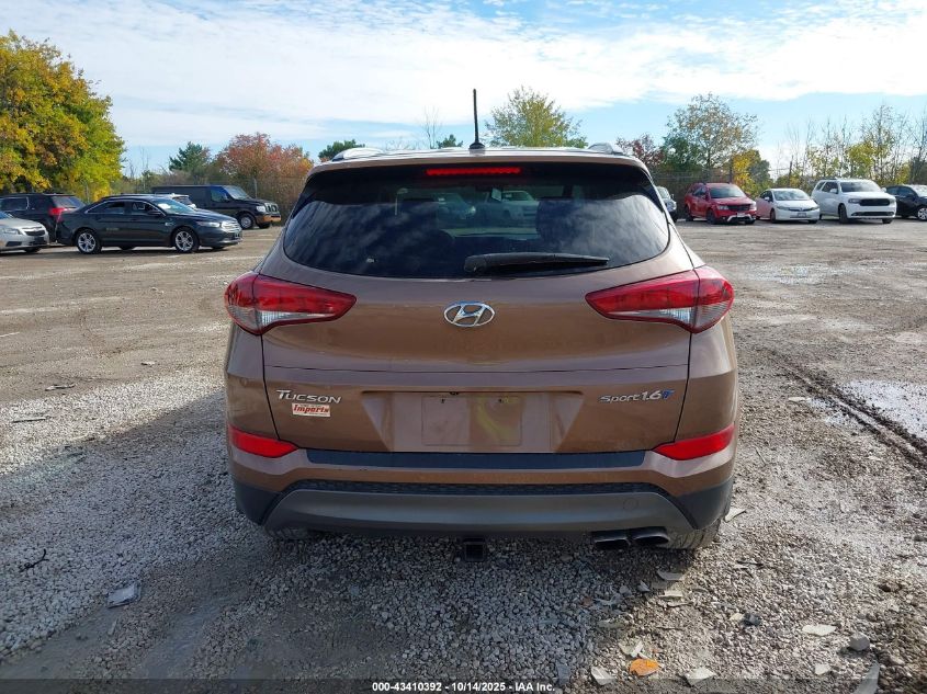 2016 Hyundai Tucson Sport VIN: KM8J33A2XGU157692 Lot: 43410392