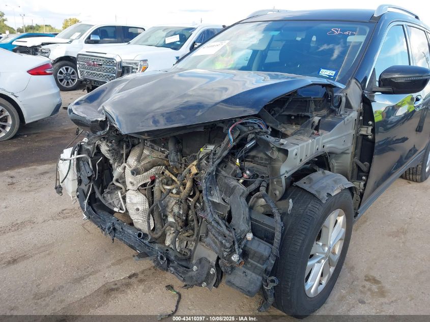 2016 Nissan Rogue Sv VIN: JN8AT2MT5GW017531 Lot: 43410397