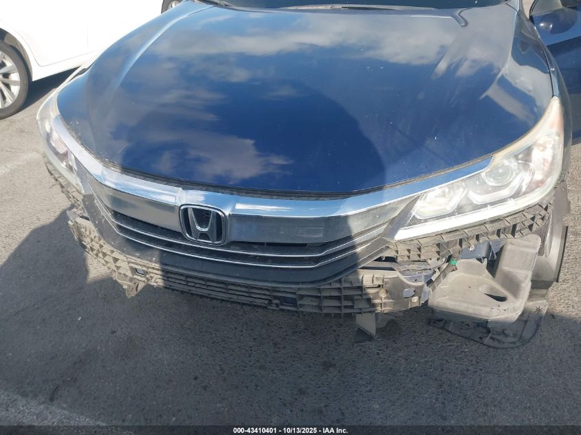 2017 Honda Accord Lx VIN: 1HGCR2F32HA145788 Lot: 43410401