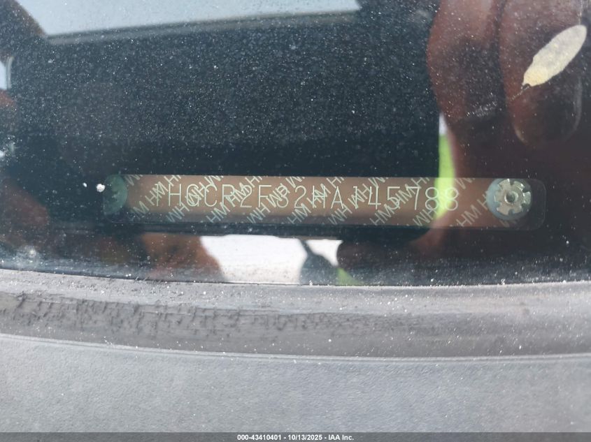 2017 Honda Accord Lx VIN: 1HGCR2F32HA145788 Lot: 43410401