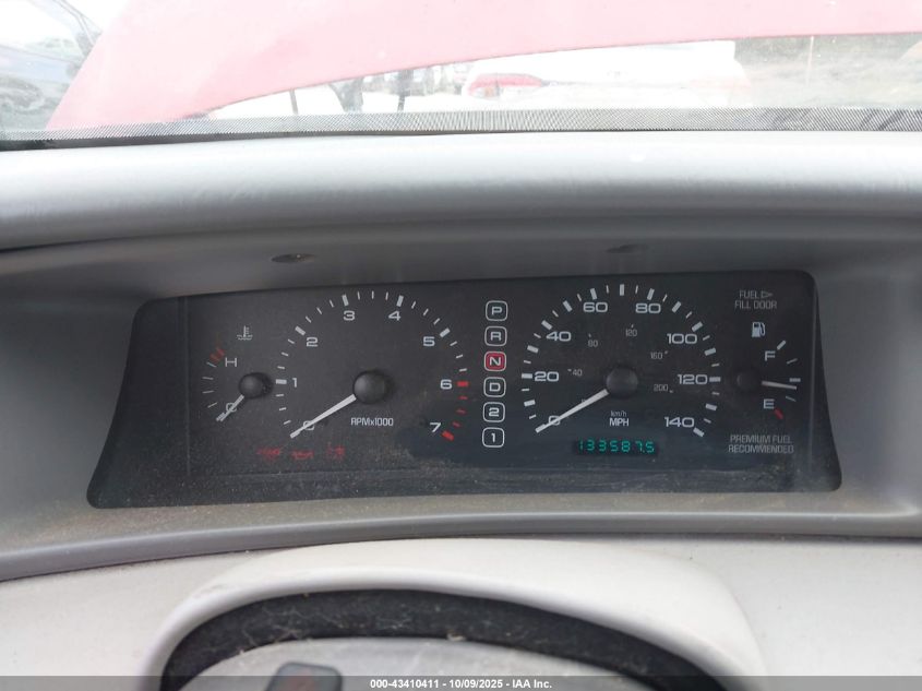 1998 Lincoln Mark Viii VIN: 1LNFM91V5WY639848 Lot: 43410411