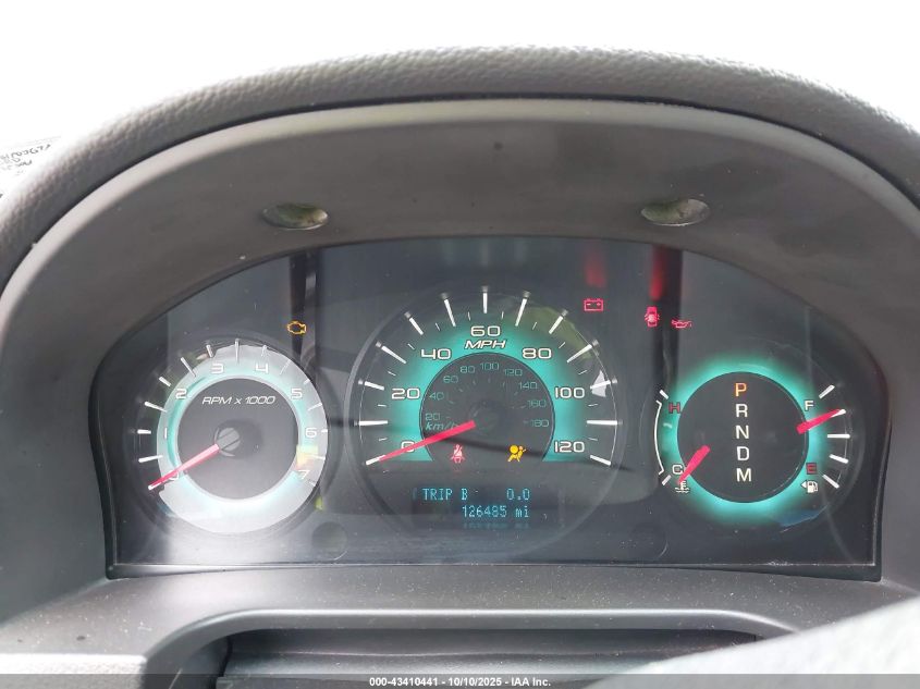 2010 Ford Fusion Sel VIN: 3FAHP0JG7AR106611 Lot: 43410441