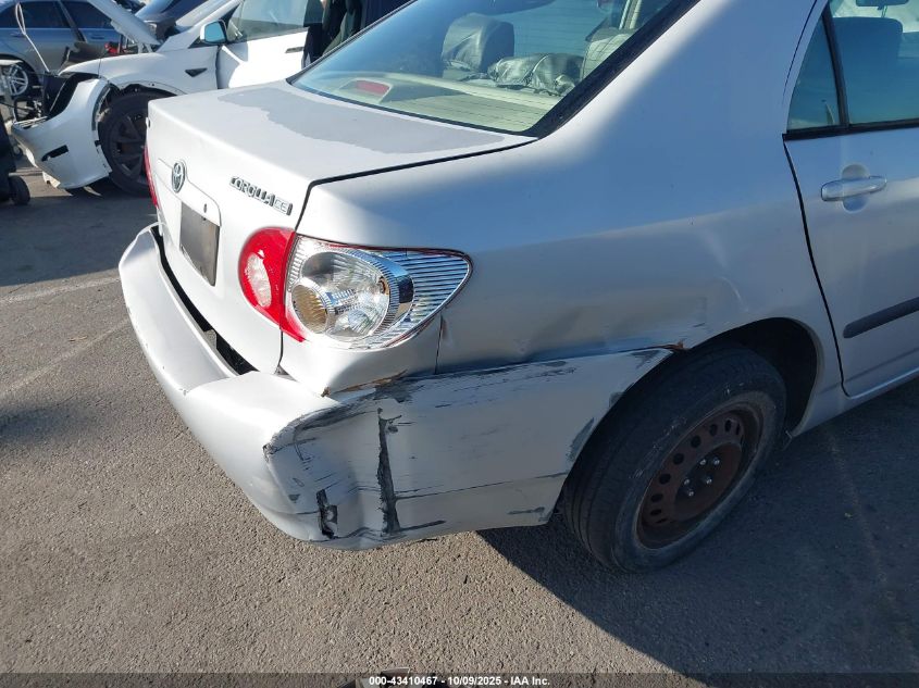 2007 Toyota Corolla Ce VIN: JTDBR32E470103196 Lot: 43410467