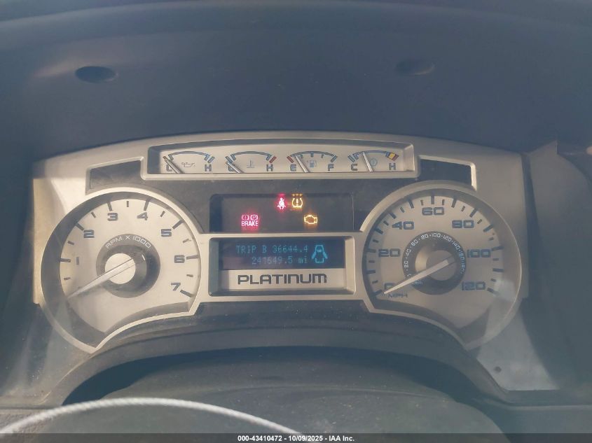 2010 Ford F-150 Fx4/Harley-Davidson/King Ranch/Lariat/Platinum/Xl/Xlt VIN: 1FTFW1EVXAFA34237 Lot: 43410472