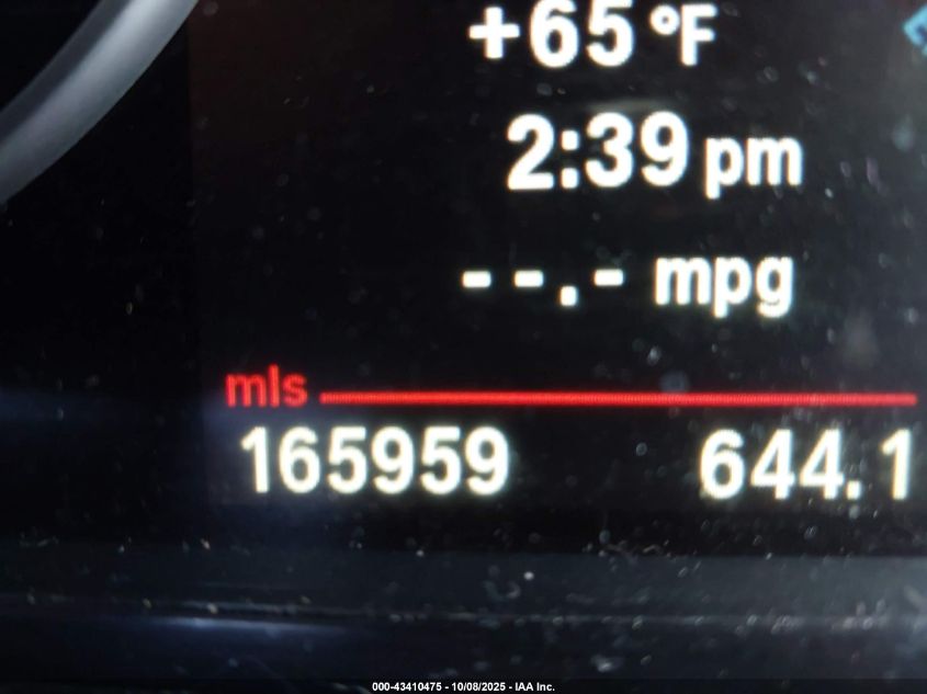 2013 BMW 528I xDrive VIN: WBAXH5C59DDW16321 Lot: 43410475