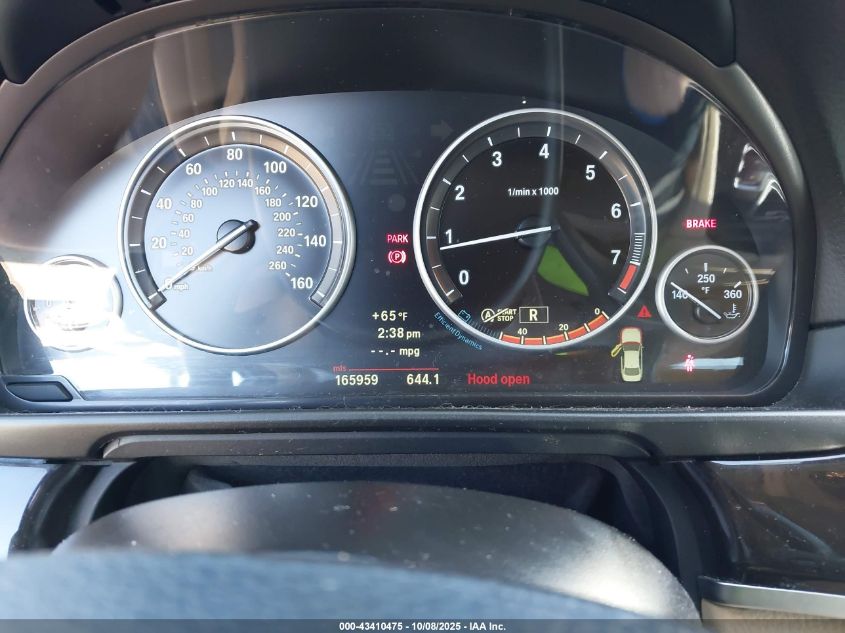 2013 BMW 528I xDrive VIN: WBAXH5C59DDW16321 Lot: 43410475