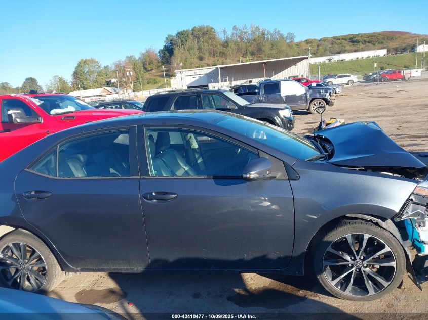 2017 Toyota Corolla Se VIN: 2T1BURHE4HC781317 Lot: 43410477