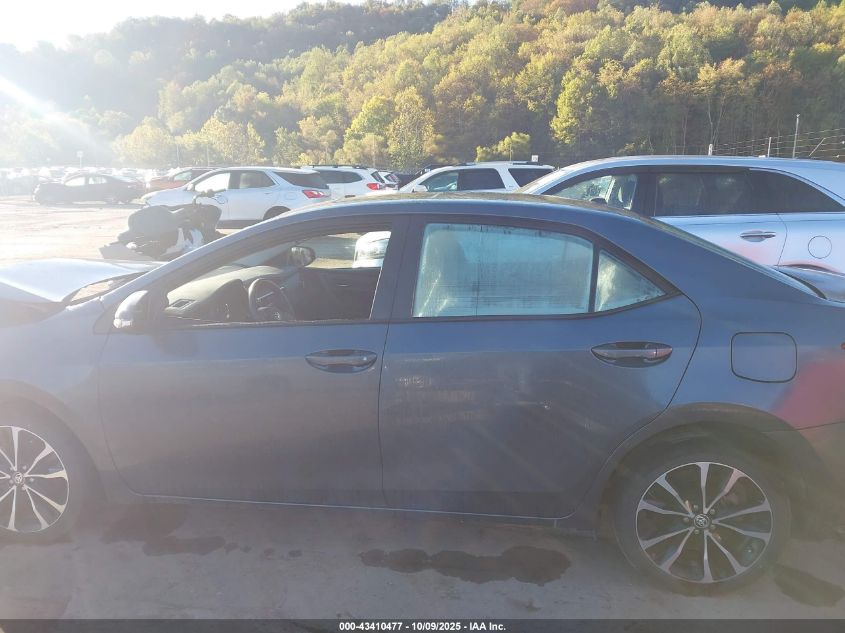 2017 Toyota Corolla Se VIN: 2T1BURHE4HC781317 Lot: 43410477