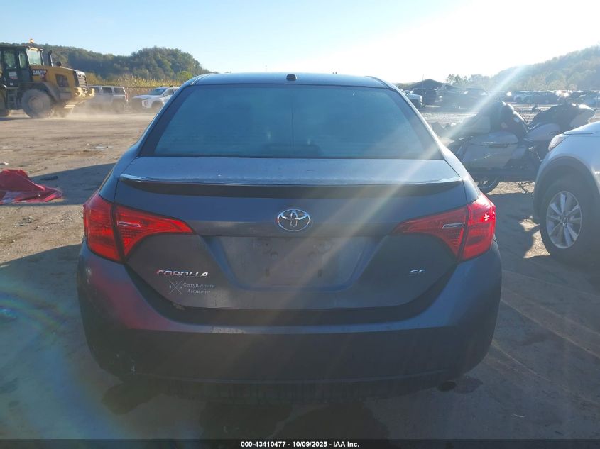 2017 Toyota Corolla Se VIN: 2T1BURHE4HC781317 Lot: 43410477