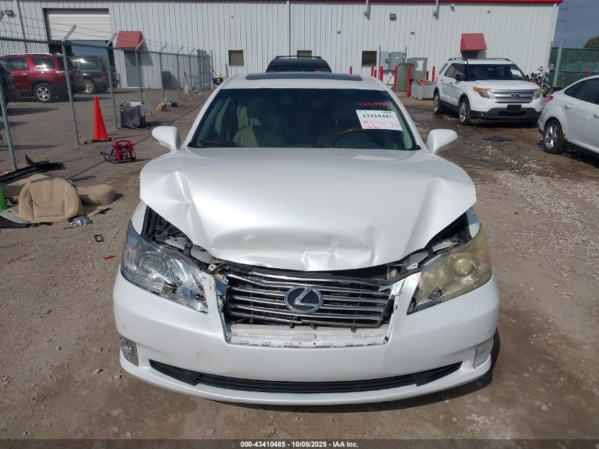 2011 Lexus Es 350 VIN: JTHBK1EG2B2425353 Lot: 43410485