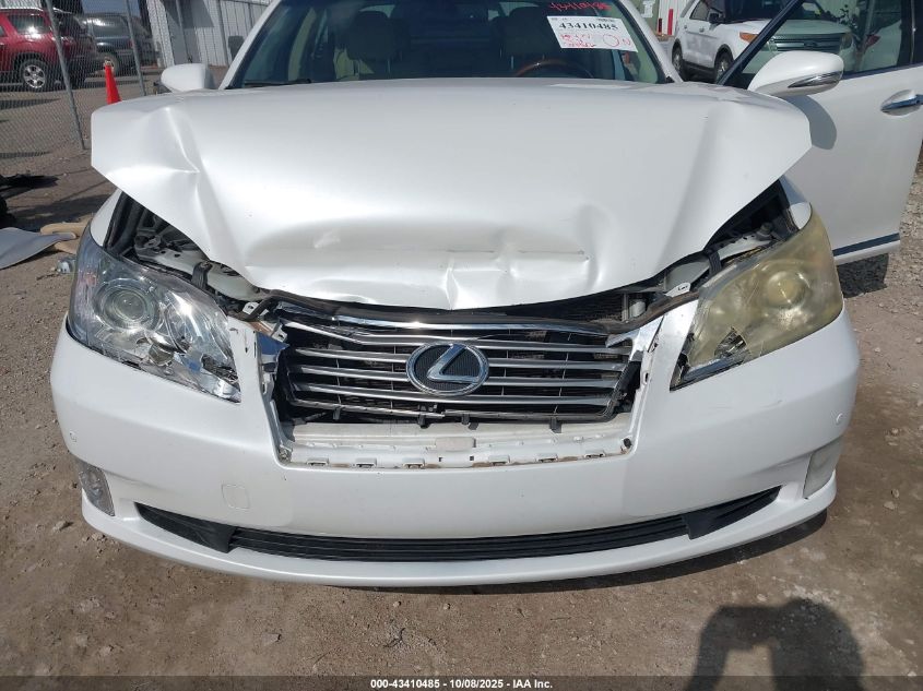 2011 Lexus Es 350 VIN: JTHBK1EG2B2425353 Lot: 43410485