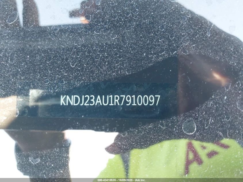 2024 Kia Soul Lx VIN: KNDJ23AU1R7910097 Lot: 43410535