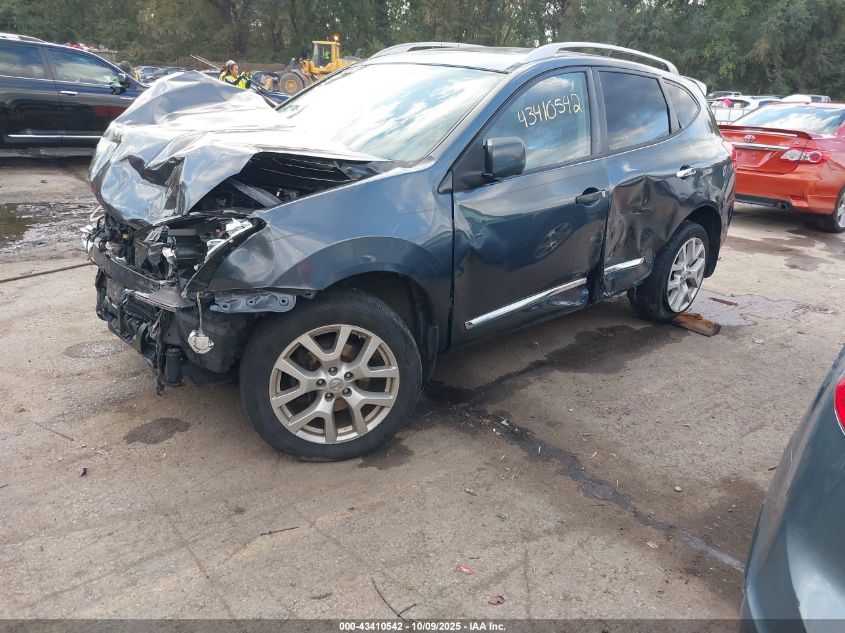 2012 Nissan Rogue Sv W/Sl Pkg VIN: JN8AS5MV1CW370235 Lot: 43410542