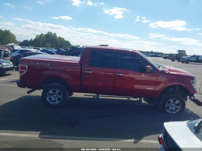 2012 Ford F-150 Xlt VIN: 1FTFW1ET2CKE30011 Lot: 43410549