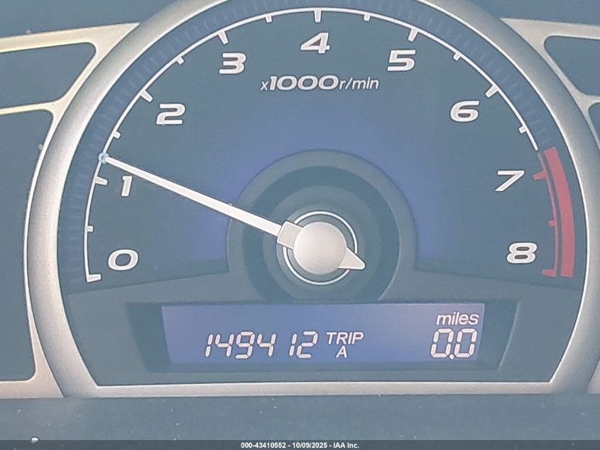 2011 Honda Civic Lx-S VIN: 19XFA1F61BE022320 Lot: 43410552