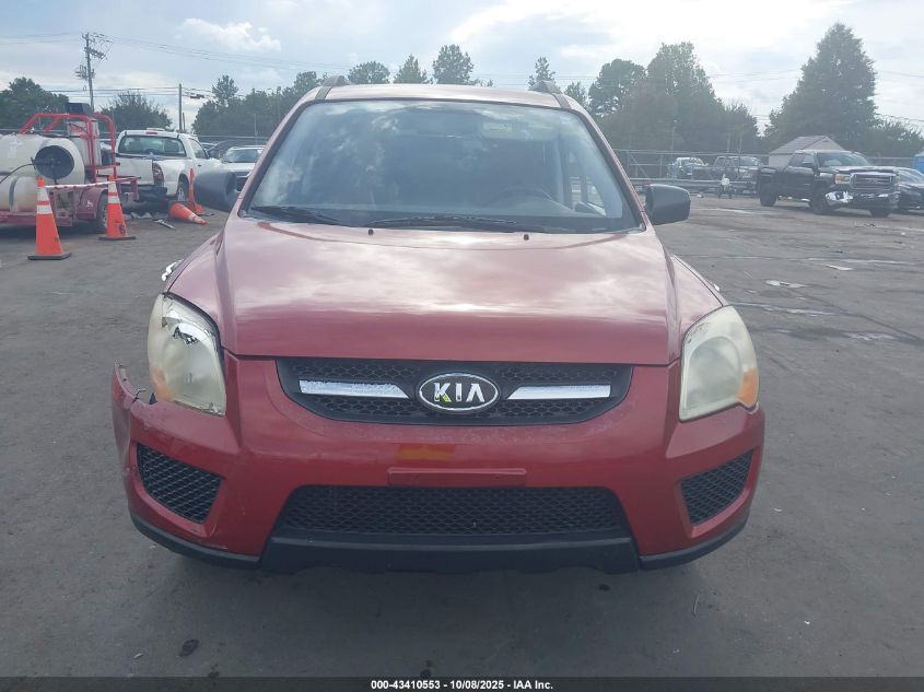 2009 Kia Sportage Lx VIN: KNDJF724497594219 Lot: 43410553