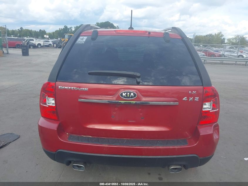 2009 Kia Sportage Lx VIN: KNDJF724497594219 Lot: 43410553