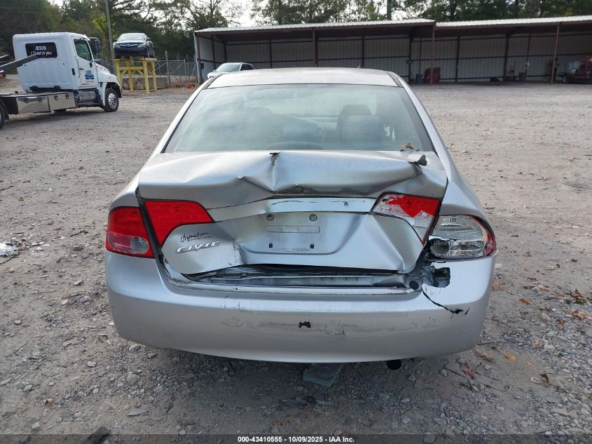 2006 Honda Civic Lx VIN: 1HGFA16596L049612 Lot: 43410555