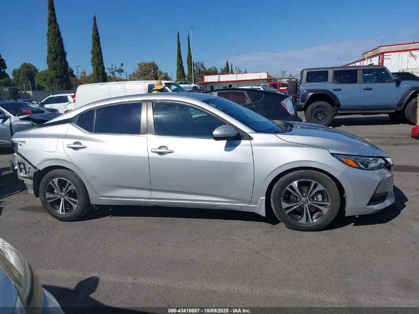 2022 Nissan Sentra Sv Xtronic Cvt VIN: 3N1AB8CV6NY239184 Lot: 43410557