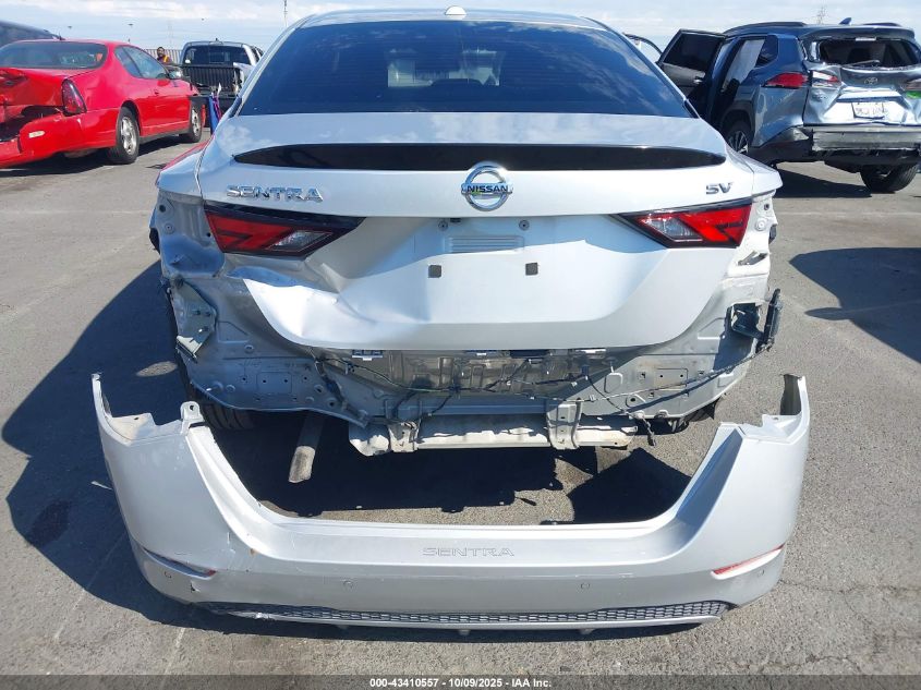 2022 Nissan Sentra Sv Xtronic Cvt VIN: 3N1AB8CV6NY239184 Lot: 43410557