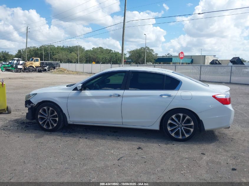 2014 Honda Accord Sport VIN: 1HGCR2F50EA047176 Lot: 43410582