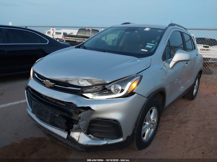 2018 Chevrolet Trax Lt VIN: 3GNCJLSB7JL226185 Lot: 43410584
