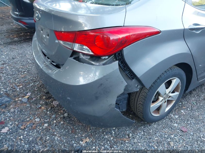 2013 Hyundai Elantra Gls VIN: 5NPDH4AEXDH394577 Lot: 43410648