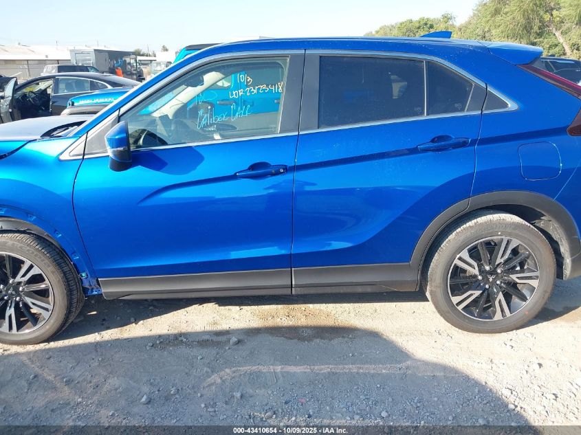 2025 Mitsubishi Eclipse Cross Black Edition S-Awc/Se S-Awc/Sel S-Awc VIN: JA4ATWAAXSZ040813 Lot: 43410654