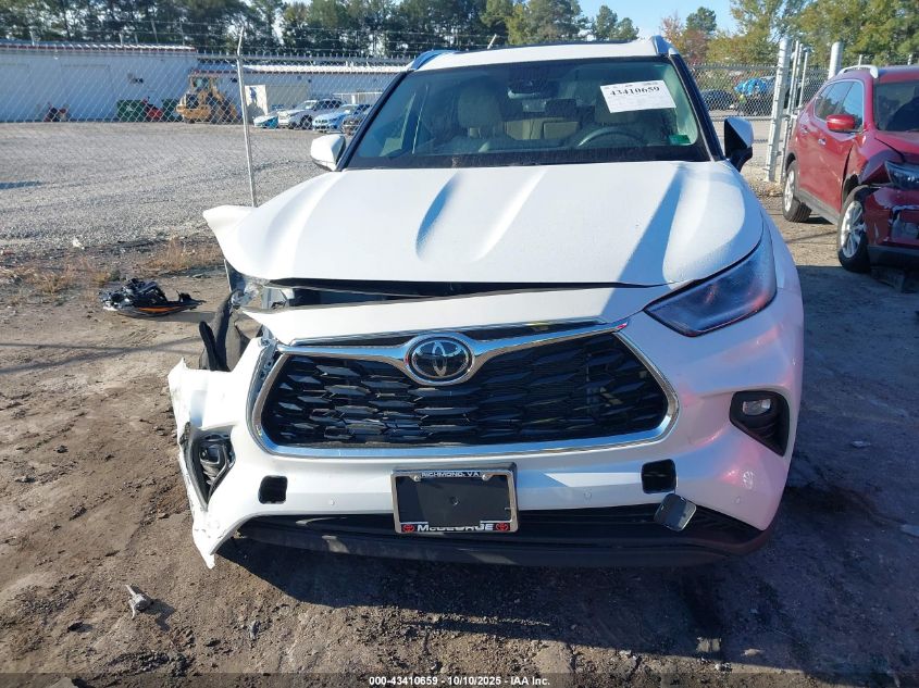 2023 Toyota Highlander Limited VIN: 5TDKDRBH0PS014234 Lot: 43410659